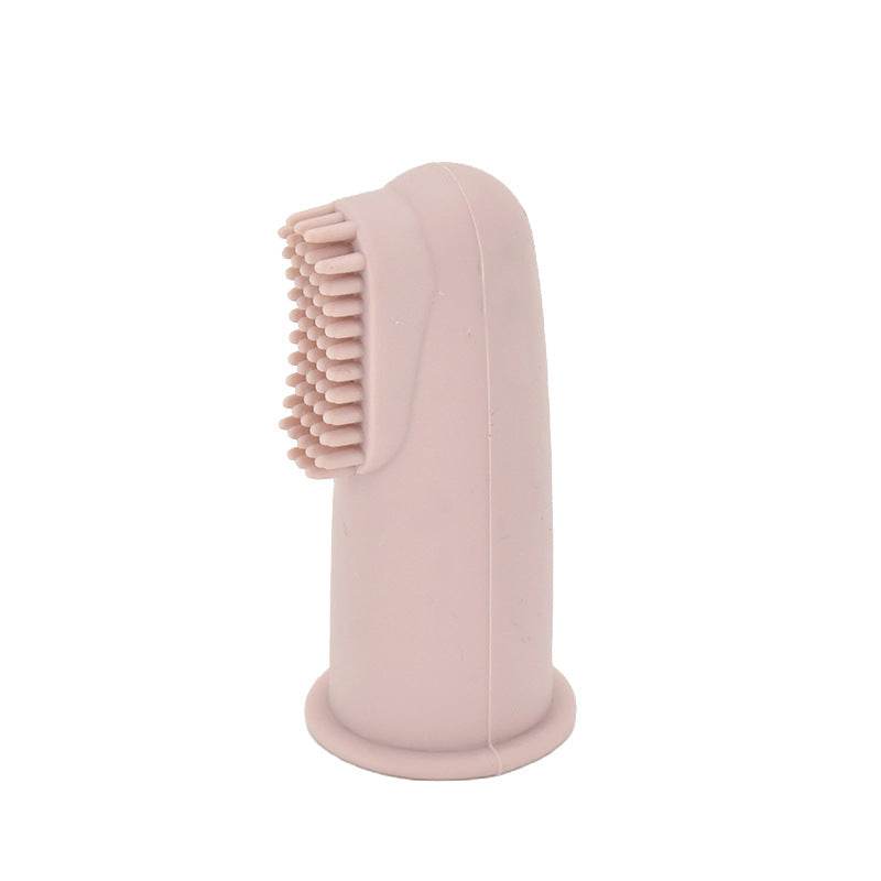 Children's Silicone Toothbrush Baby Child Finger Soft Silicone Teether Baby Training Toothbrush Food Grade Silicone