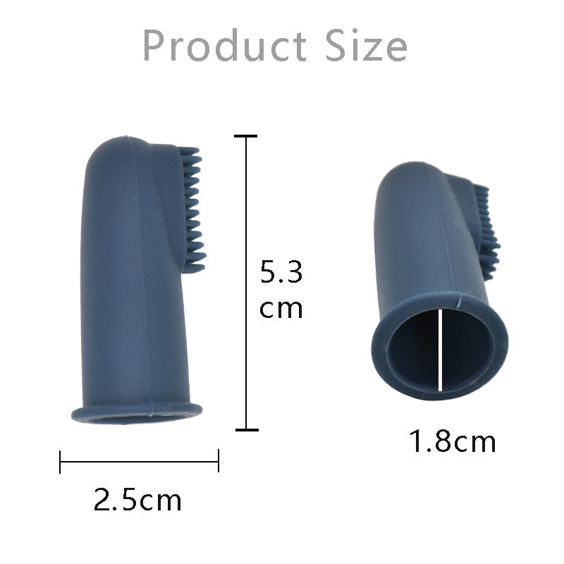 Children's Silicone Toothbrush Baby Child Finger Soft Silicone Teether Baby Training Toothbrush Food Grade Silicone