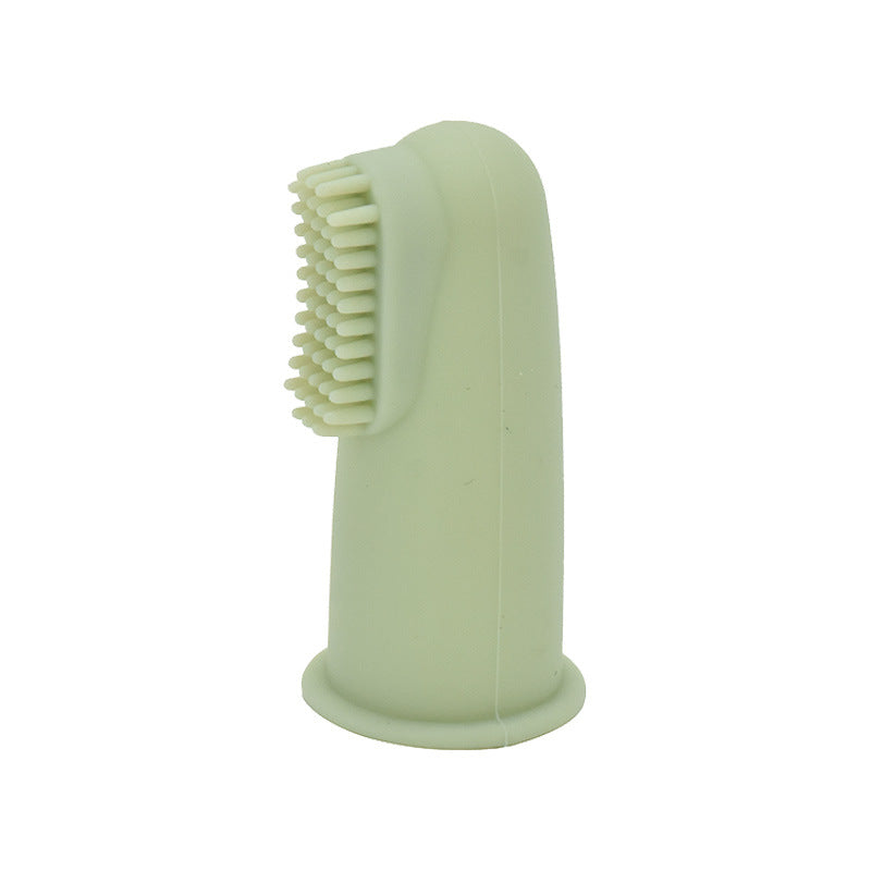 Children's Silicone Toothbrush Baby Child Finger Soft Silicone Teether Baby Training Toothbrush Food Grade Silicone