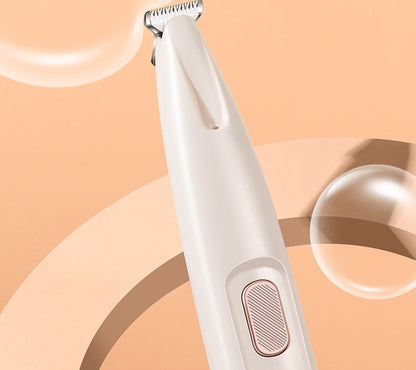 Smart Pet Hair Trimmer – LED, Waterproof, Wide Blade