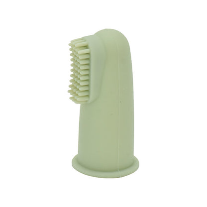 Children&#039;s Silicone Toothbrush Baby Child Finger Soft Silicone Teether Baby Training Toothbrush Food Grade Silicone